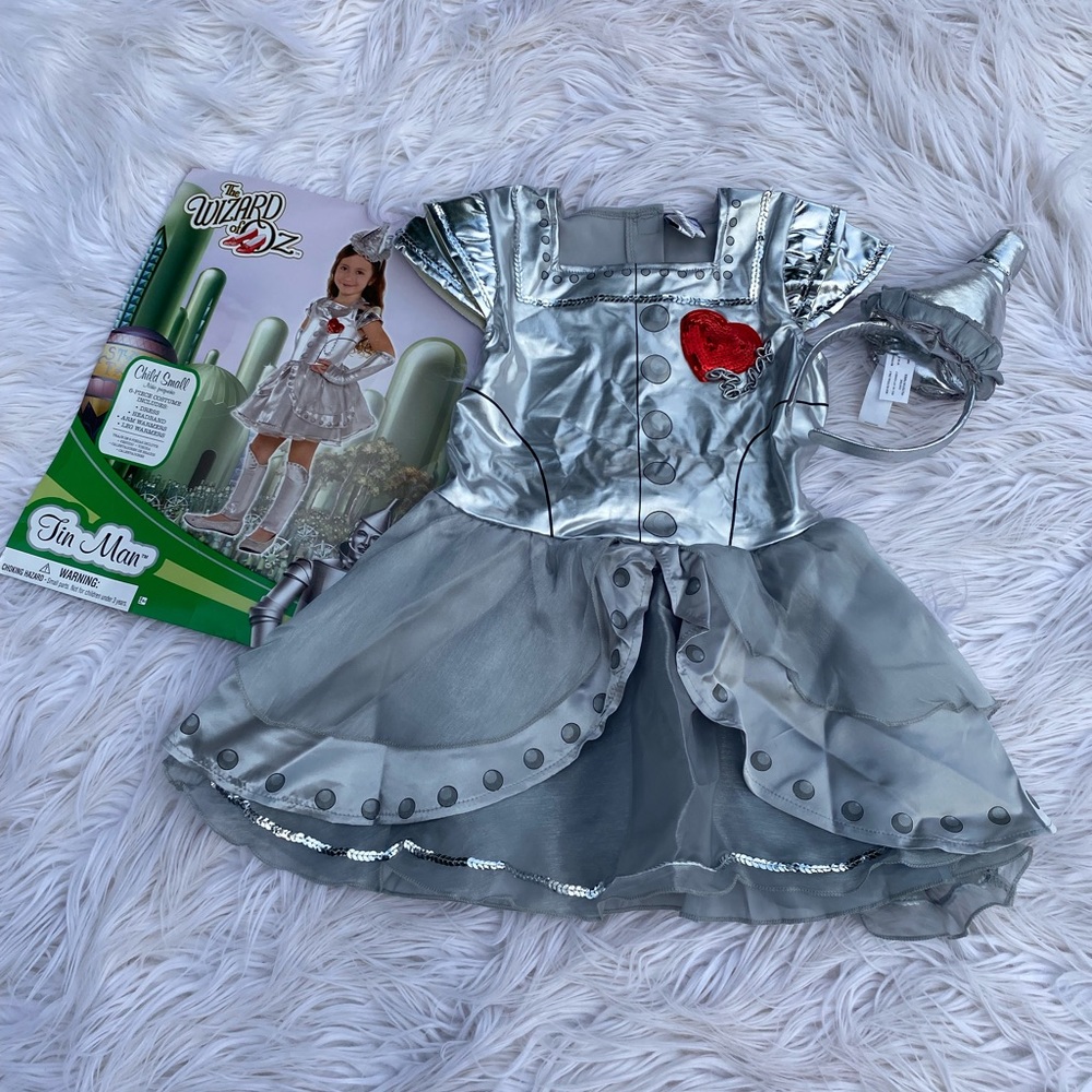 Girls Tin man costume (A9)